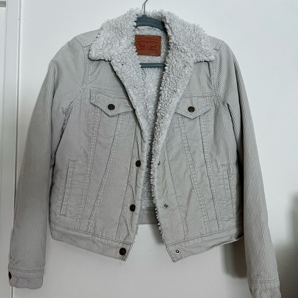 Levi’s Sherpa Trucker Corduroy Jacket